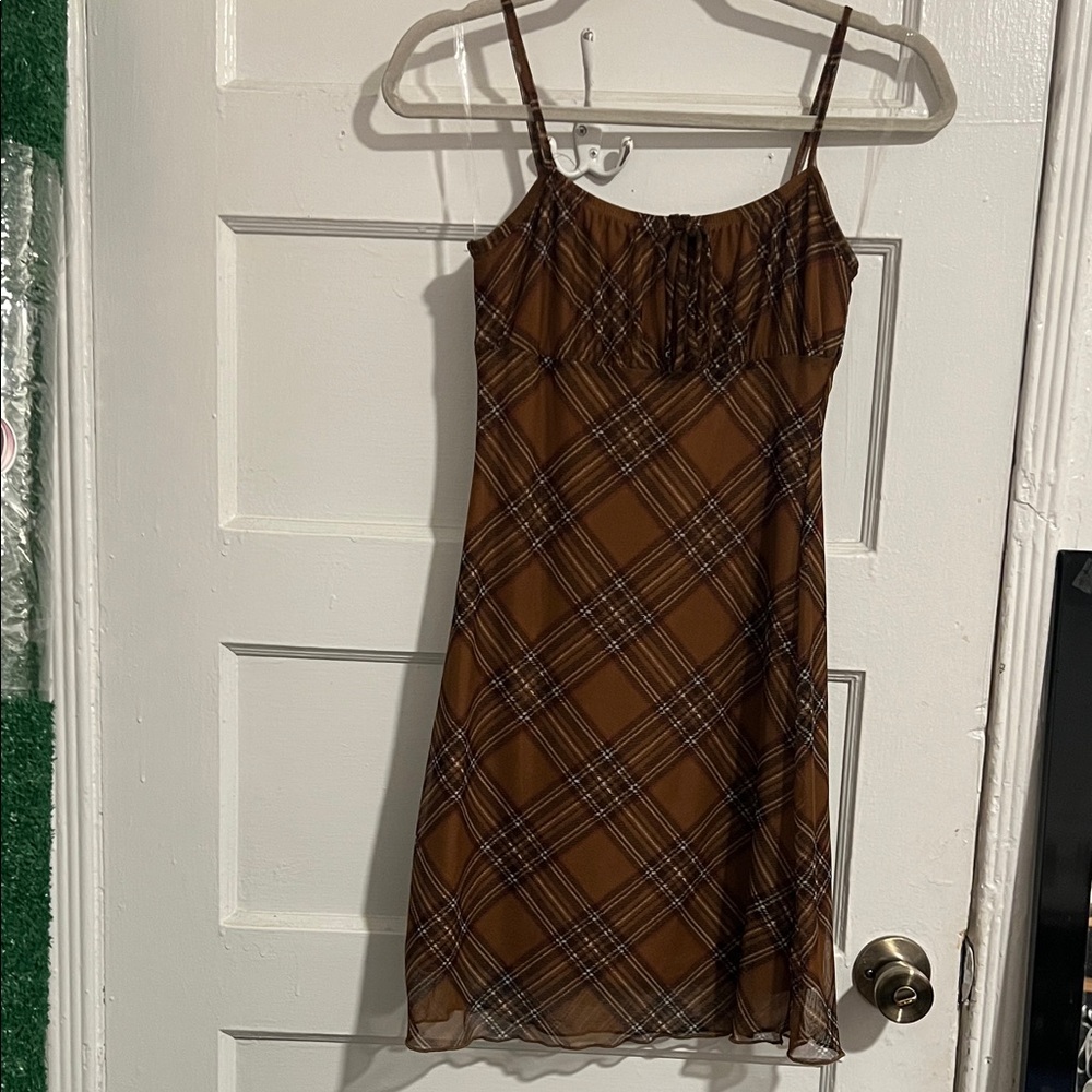 See You Monday Earthy Brown Dress